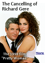 Richard Gere is a Buddhist, an admirer of the Dalai Lama, whom the Chinese view as an enemy of the state. The cancellation of a star of the magnitude of Gere shows how bad the problem is, how much in bed Hollywood is today with its grim partners in the East.